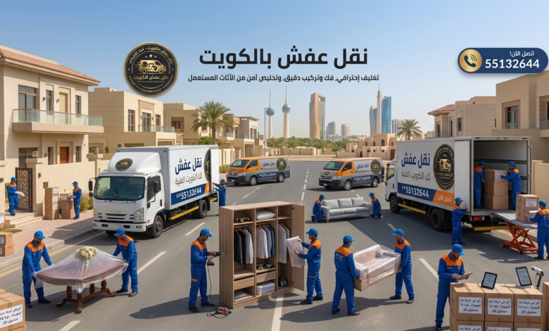 نقل عفش بالكويت 24 ساعة | أفضل شركة نقل أثاث وتغليف احترافي وفك وتركيب بأرخص الأسعار