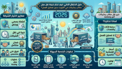 دليل الانتقال الذكي: كيف تختار شركة نقل مكاتب وشركات في الكويت بدون تعطيل العمل؟55132644