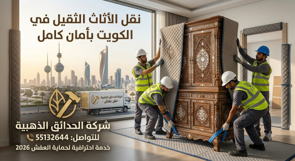نقل أثاث الشركات الكبيرة في الكويت