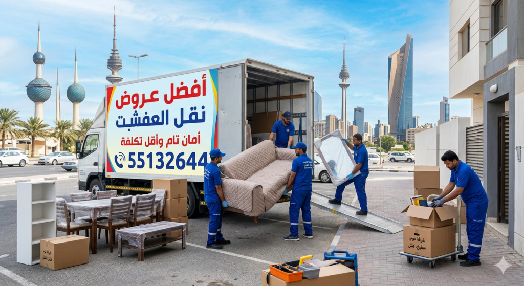 نقل عفش المنازل بالكويت