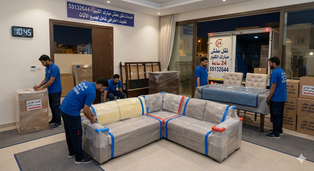 أرقام شركة نقل عفش الكويت 55132644| دليلك لاختيار أفضل خدمات نقل الأثاث بأمان